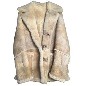 Vintage Bert Paley Shearling Jacket sz 40 Medium